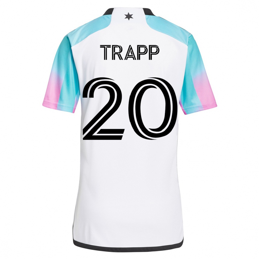 Mujer Fútbol Camiseta Wil Trapp #20 Blanco 2ª Equipación 2023/24