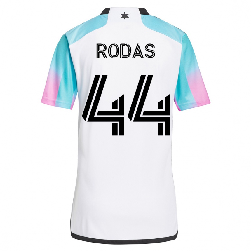 Mujer Fútbol Camiseta Geremy Rodas #44 Blanco 2ª Equipación 2023/24