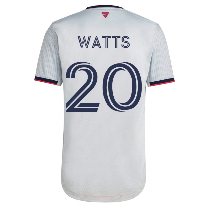Mujer Fútbol Camiseta Akil Watts #20 Blanco 2ª Equipación 2023/24