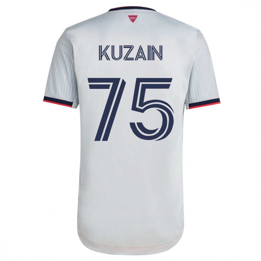 Mujer Fútbol Camiseta Wan Kuzain #75 Blanco 2ª Equipación 2023/24