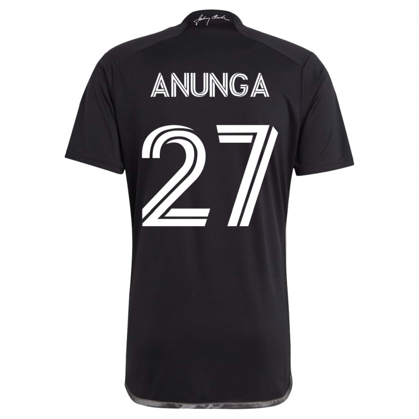 Mujer Fútbol Camiseta Tah Anunga #27 Negro 2ª Equipación 2023/24