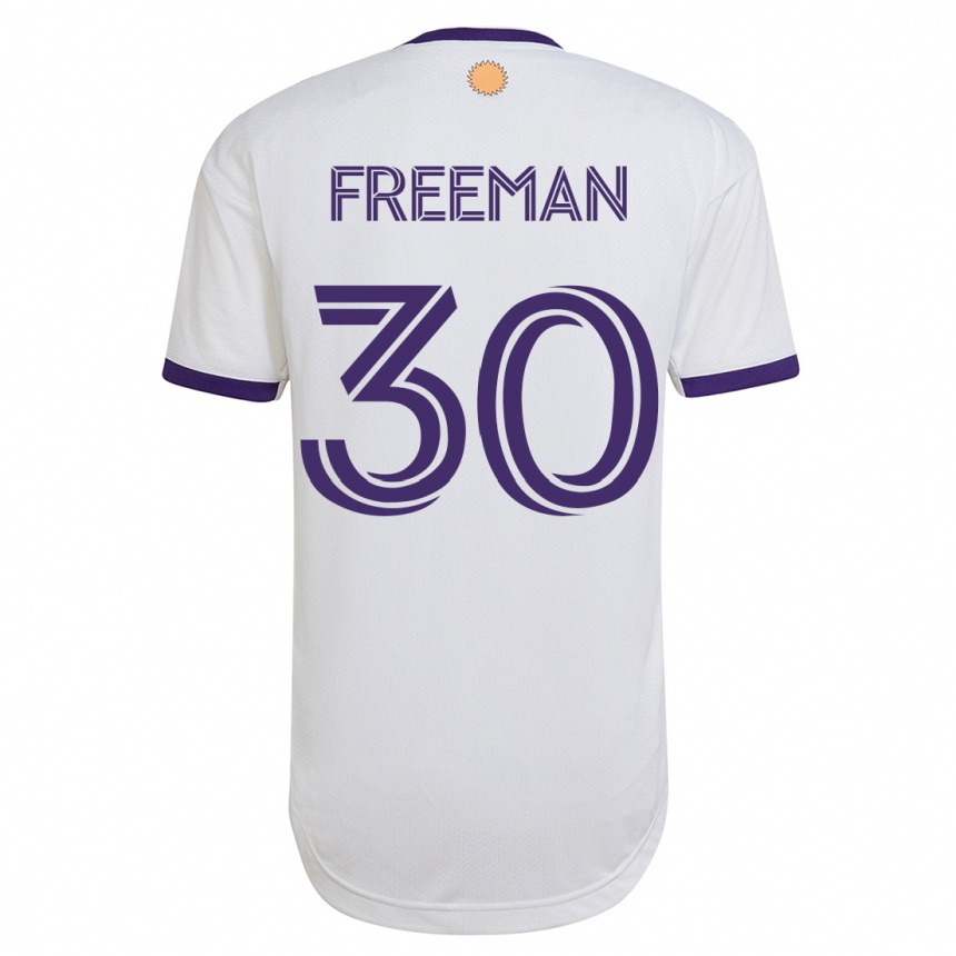 Mujer Fútbol Camiseta Alex Freeman #30 Blanco 2ª Equipación 2023/24