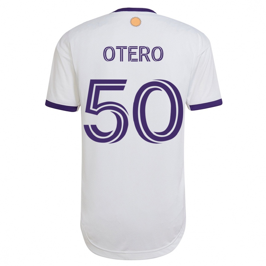 Mujer Fútbol Camiseta Javier Otero #50 Blanco 2ª Equipación 2023/24
