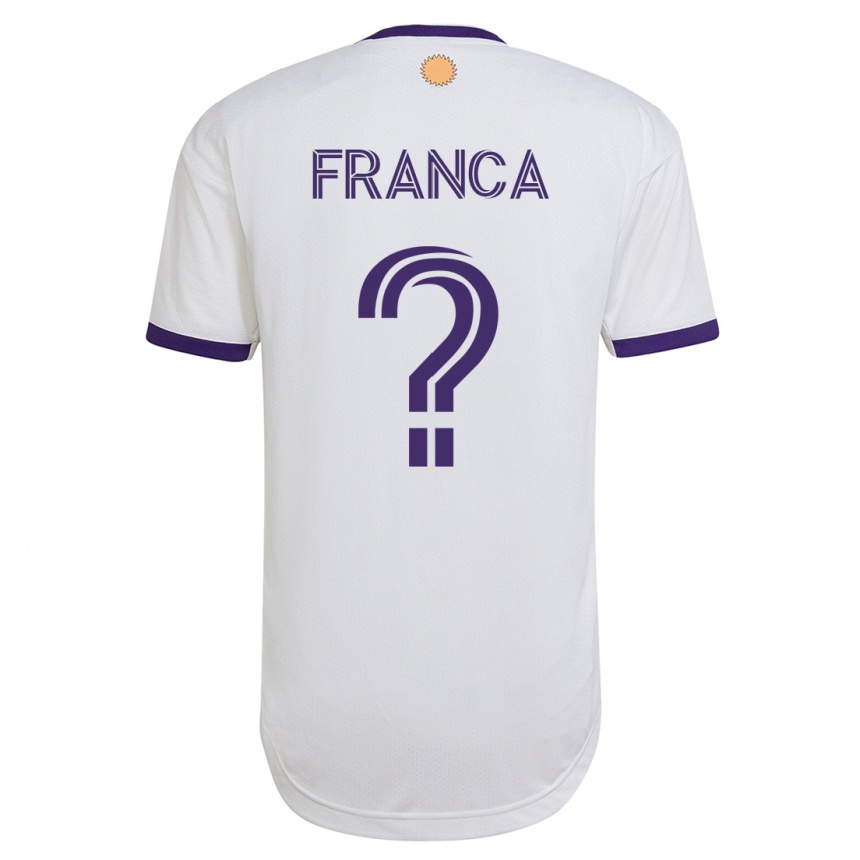 Mujer Fútbol Camiseta Theo Franca #0 Blanco 2ª Equipación 2023/24