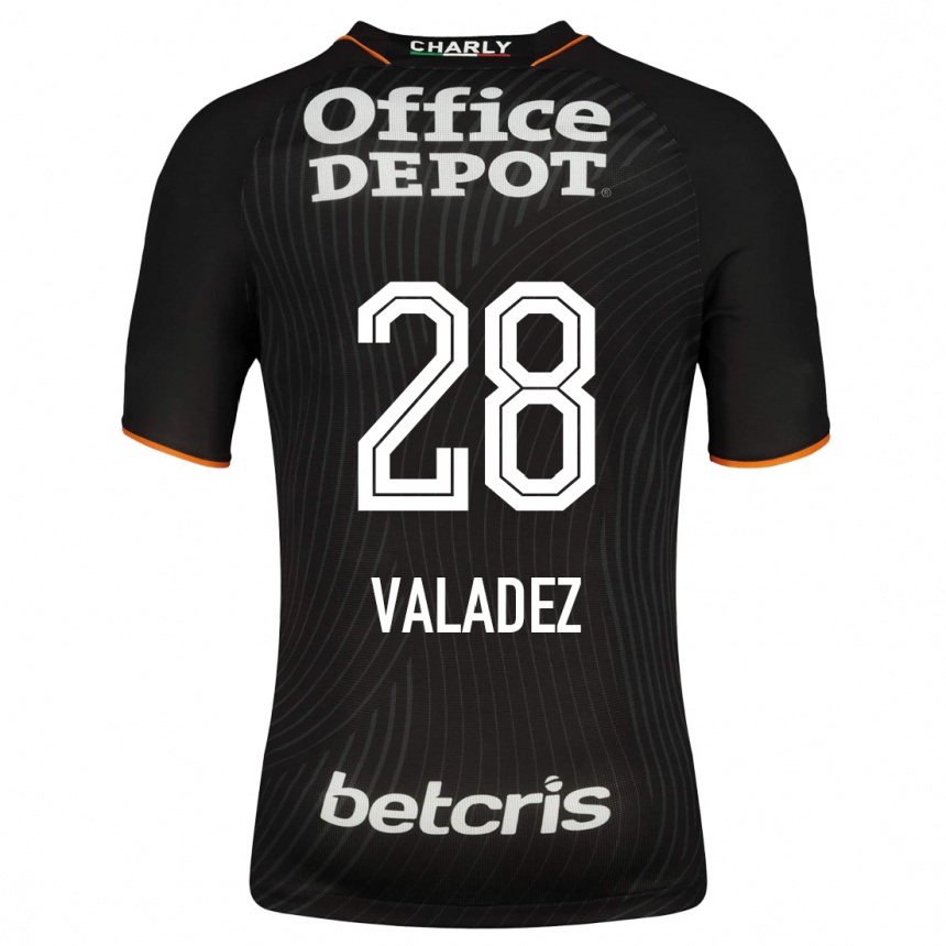 Mujer Fútbol Camiseta Julia Valadez #28 Negro 2ª Equipación 2023/24