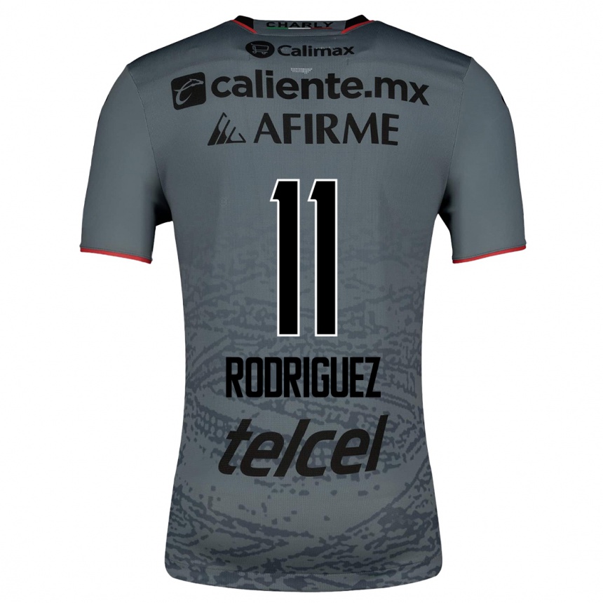 Mujer Fútbol Camiseta Lucas Rodríguez #11 Gris 2ª Equipación 2023/24