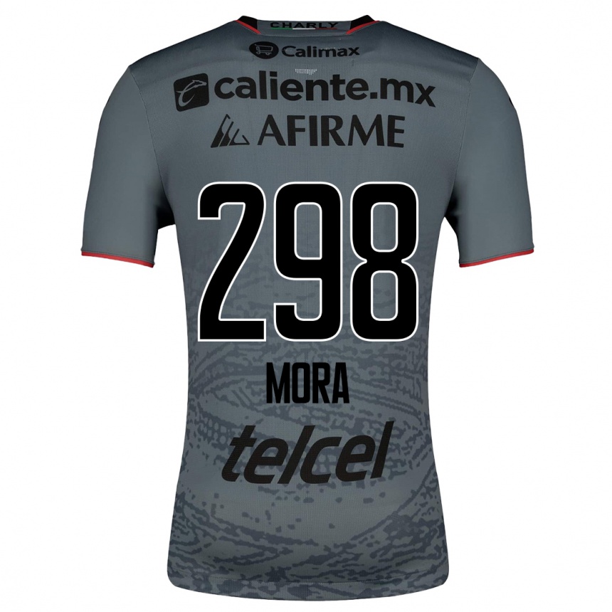 Mujer Fútbol Camiseta Gilberto Mora #298 Gris 2ª Equipación 2023/24