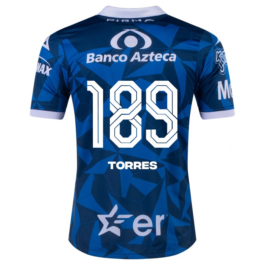 Mujer Fútbol Camiseta Dylan Torres #189 Azul 2ª Equipación 2023/24