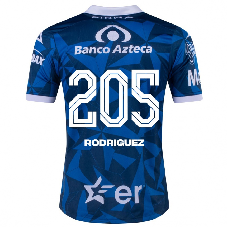Mujer Fútbol Camiseta Alberto Rodríguez #205 Azul 2ª Equipación 2023/24