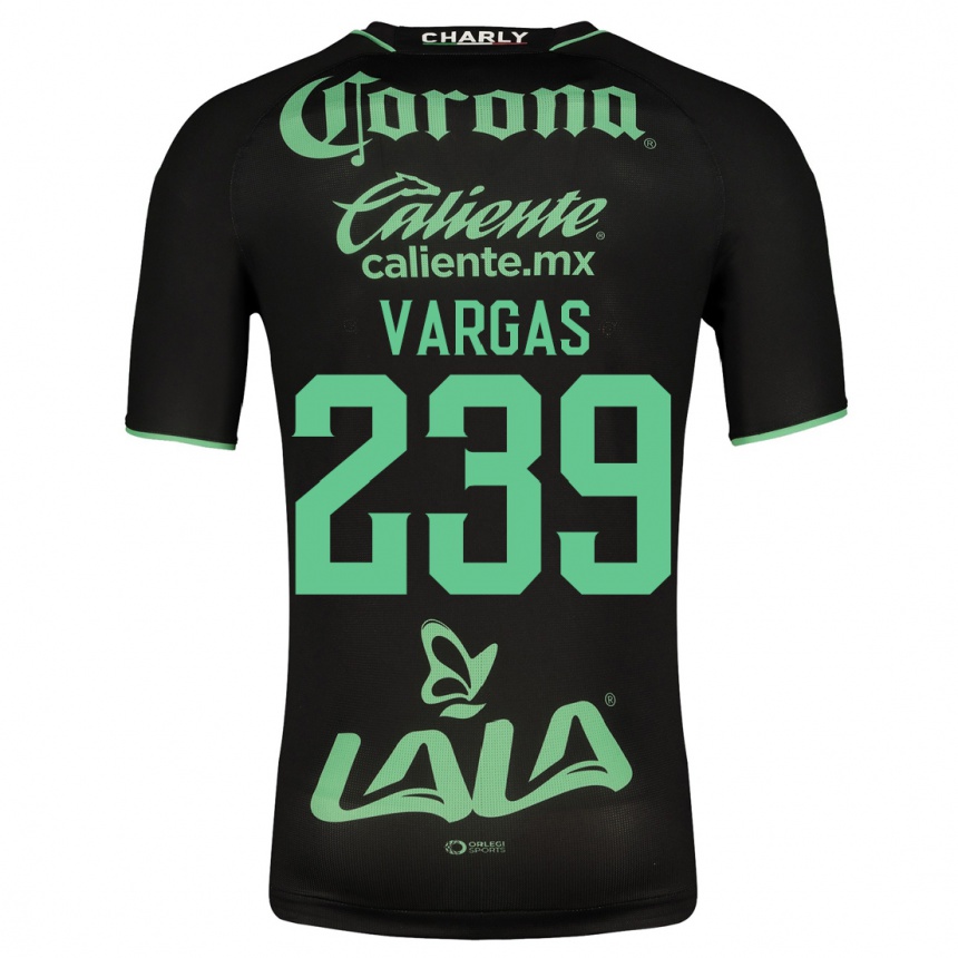 Mujer Fútbol Camiseta Diego Vargas #239 Negro 2ª Equipación 2023/24