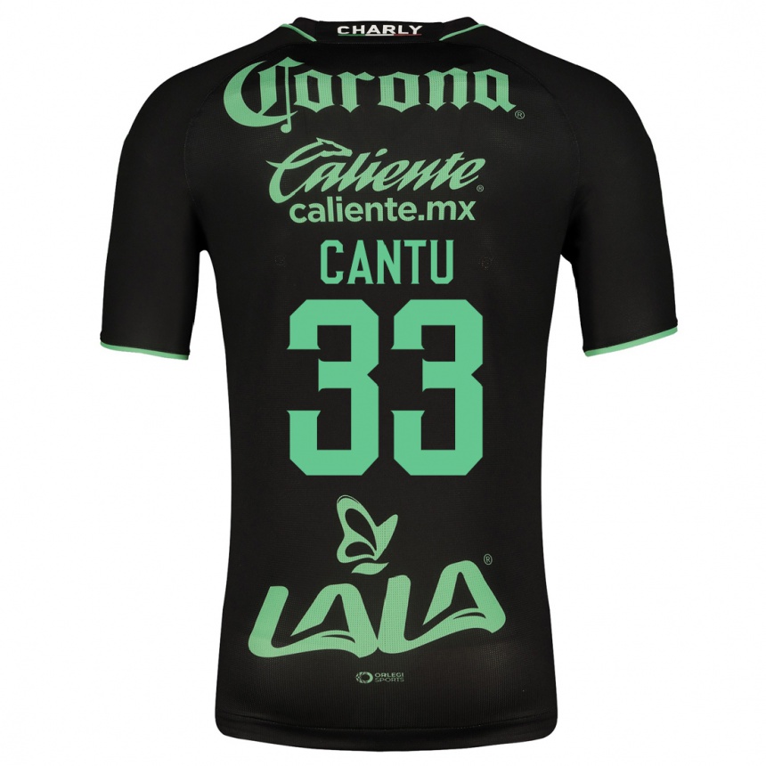 Mujer Fútbol Camiseta Aida Cantú #33 Negro 2ª Equipación 2023/24