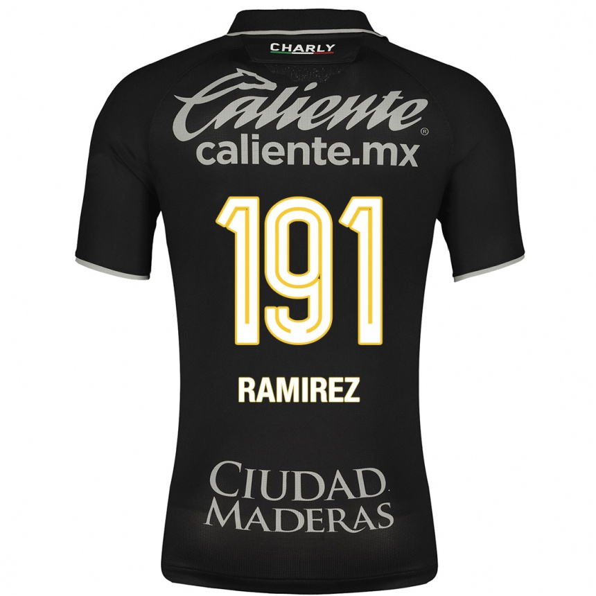 Mujer Fútbol Camiseta Ian Ramírez #191 Negro 2ª Equipación 2023/24