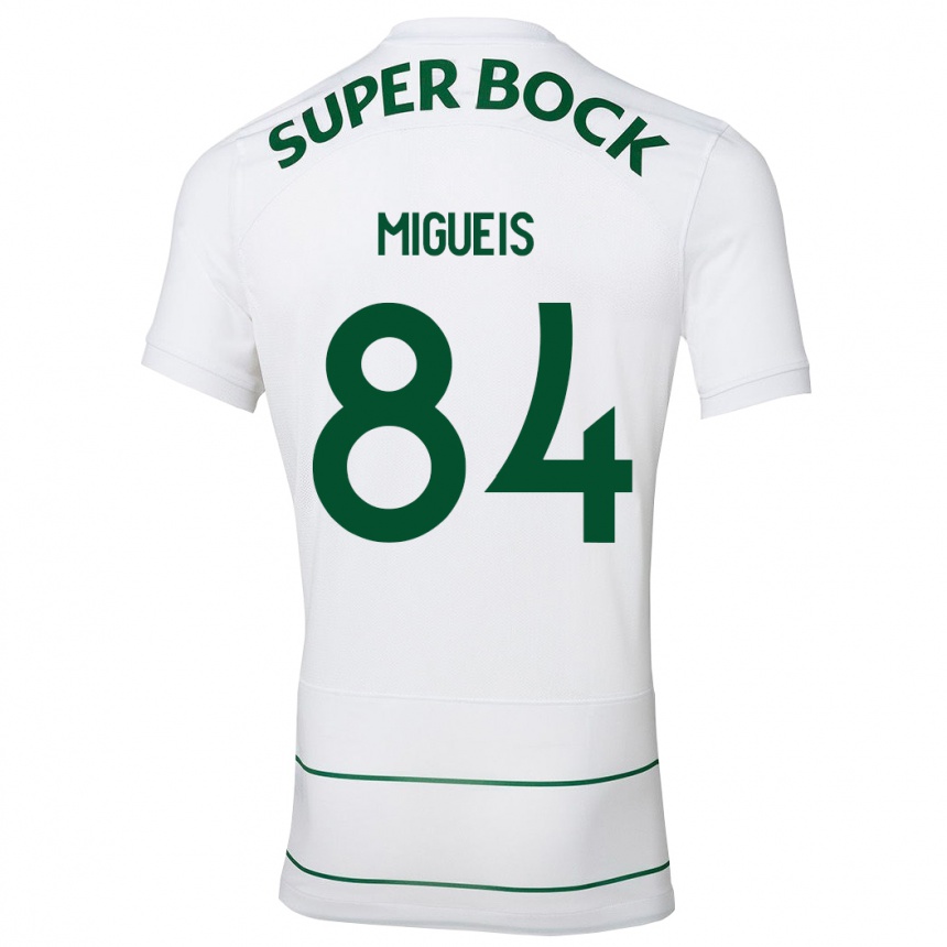 Mujer Fútbol Camiseta Pedro Miguéis #84 Blanco 2ª Equipación 2023/24