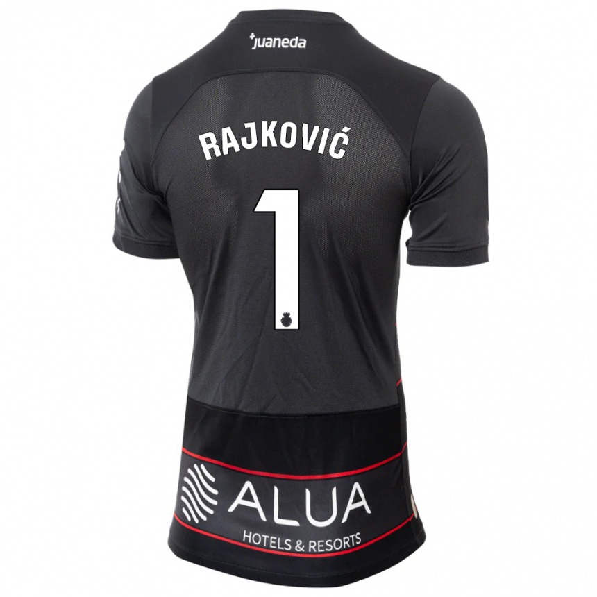 Mujer Fútbol Camiseta Predrag Rajkovic #1 Negro 2ª Equipación 2023/24