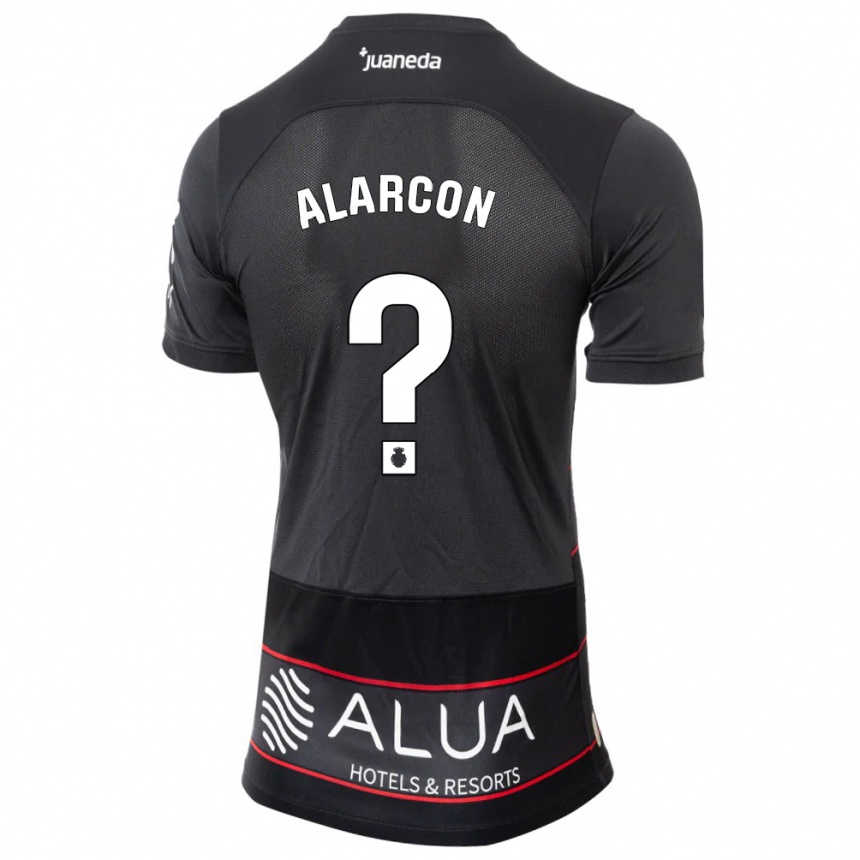 Mujer Fútbol Camiseta Raúl Alarcón #0 Negro 2ª Equipación 2023/24