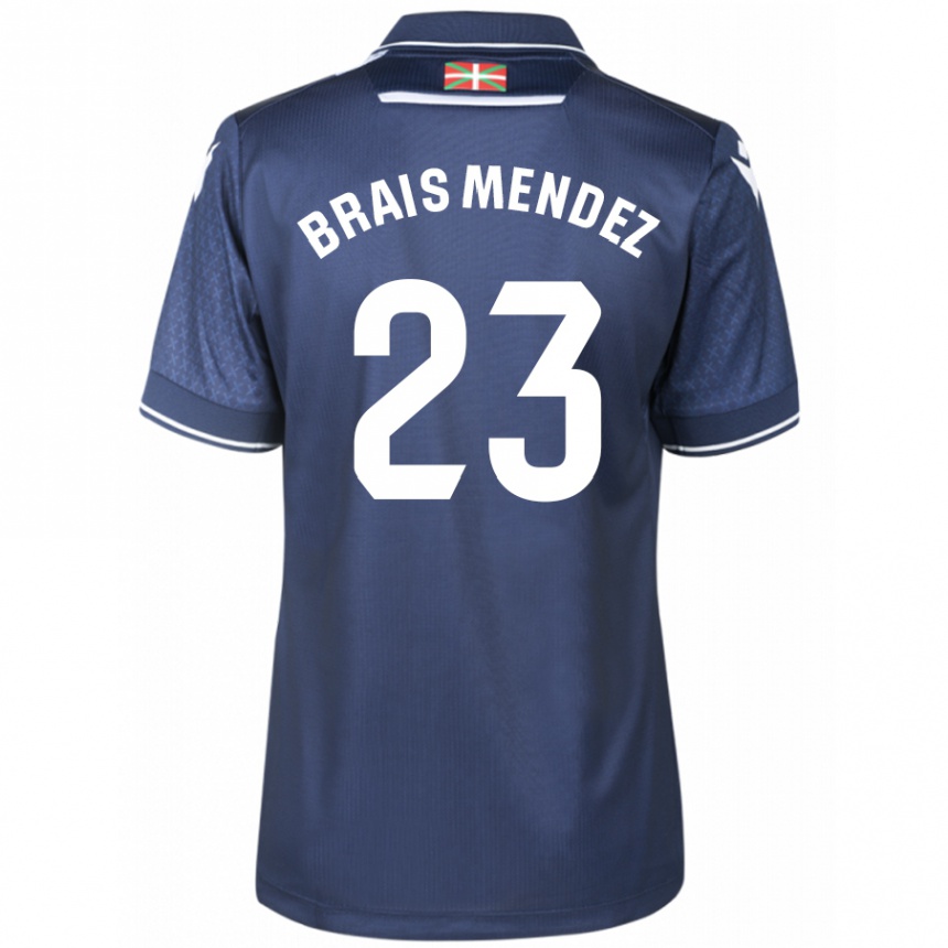 Mujer Fútbol Camiseta Brais Méndez #23 Armada 2ª Equipación 2023/24