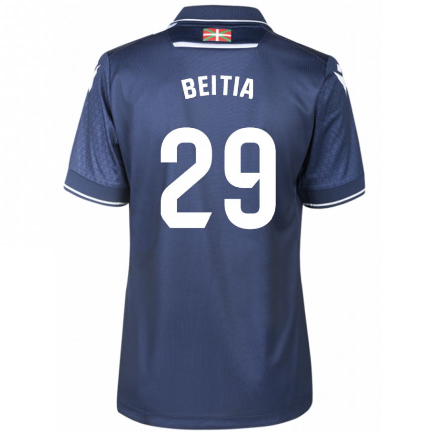 Mujer Fútbol Camiseta Luken Beitia #29 Armada 2ª Equipación 2023/24