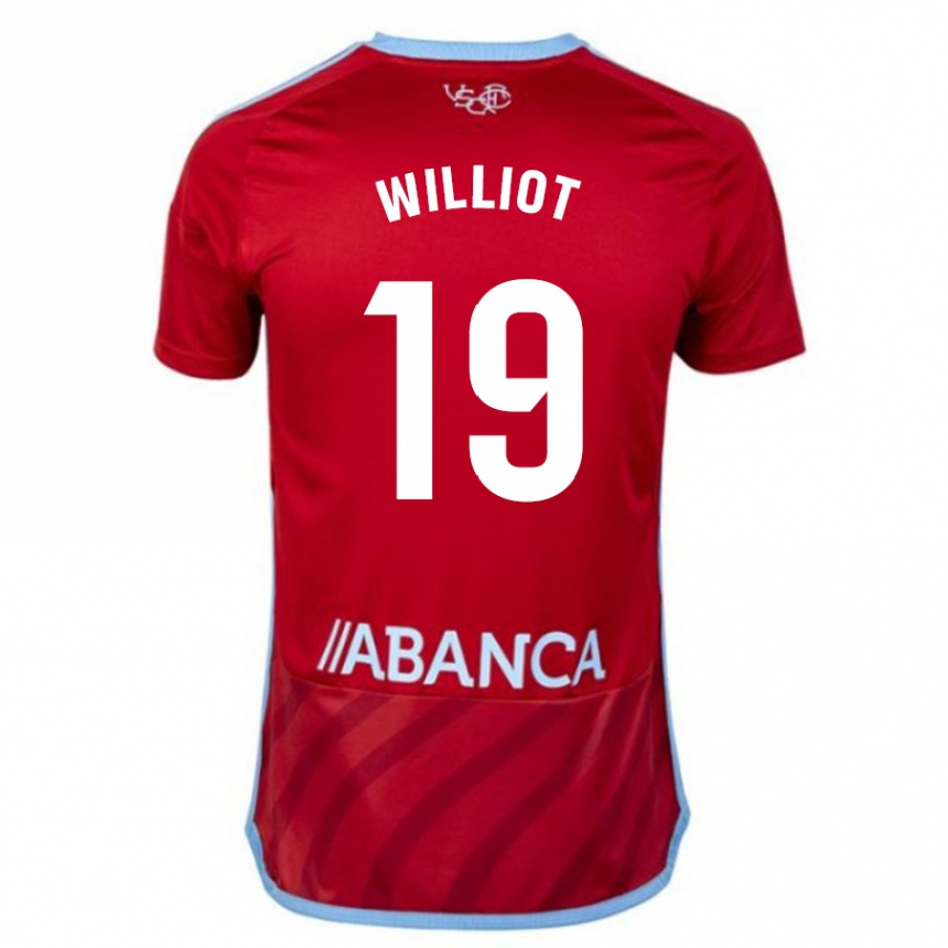 Mujer Fútbol Camiseta Williot Swedberg #19 Rojo 2ª Equipación 2023/24