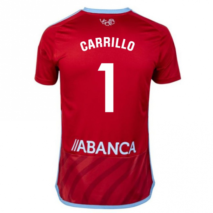 Mujer Fútbol Camiseta Coke Carrillo #1 Rojo 2ª Equipación 2023/24