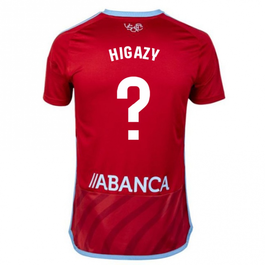 Mujer Fútbol Camiseta Ibrahim Higazy #0 Rojo 2ª Equipación 2023/24