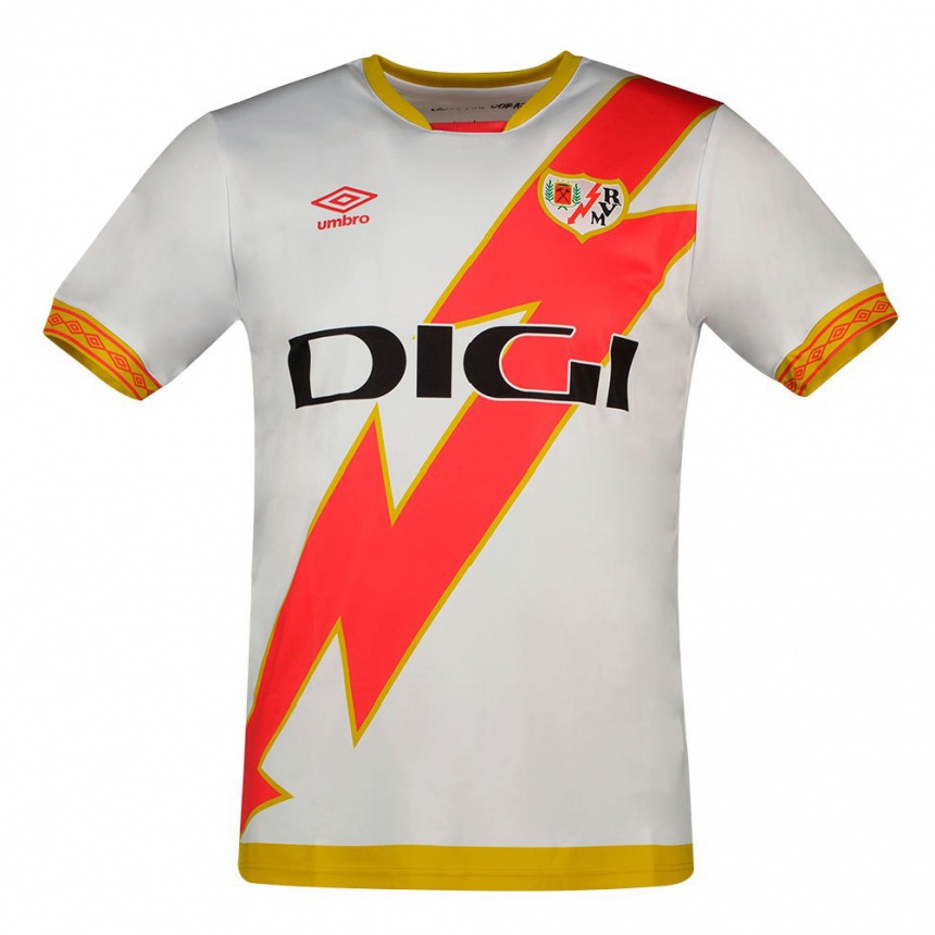 Niño Fútbol Camiseta Samuel Becerra #0 Blanco 1ª Equipación 2023/24