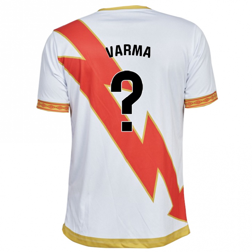 Niño Fútbol Camiseta Roman Varma #0 Blanco 1ª Equipación 2023/24