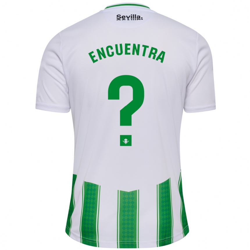 Niño Fútbol Camiseta Jan Encuentra #0 Blanco 1ª Equipación 2023/24