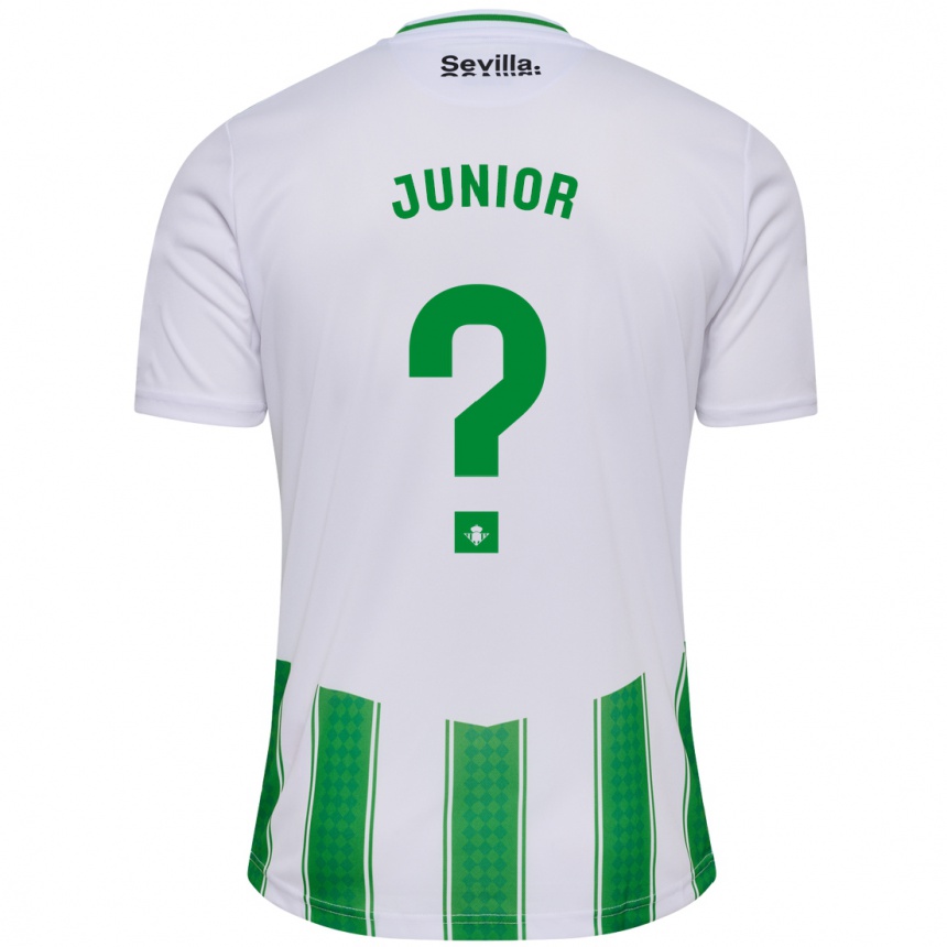 Niño Fútbol Camiseta Clute Junior #0 Blanco 1ª Equipación 2023/24