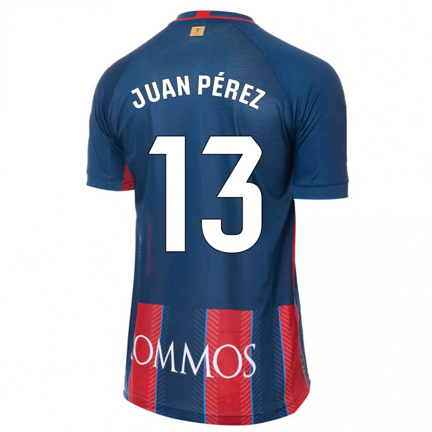 Niño Fútbol Camiseta Juan Pérez #13 Armada 1ª Equipación 2023/24