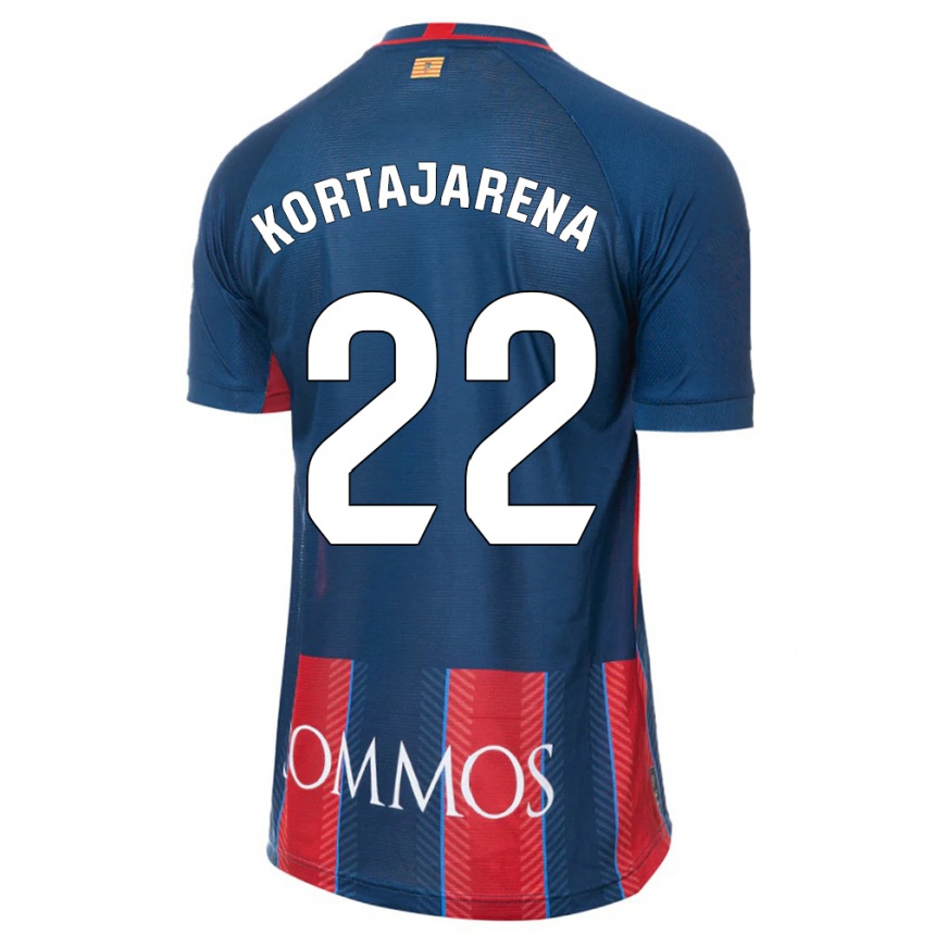 Niño Fútbol Camiseta Iker Kortajarena #22 Armada 1ª Equipación 2023/24