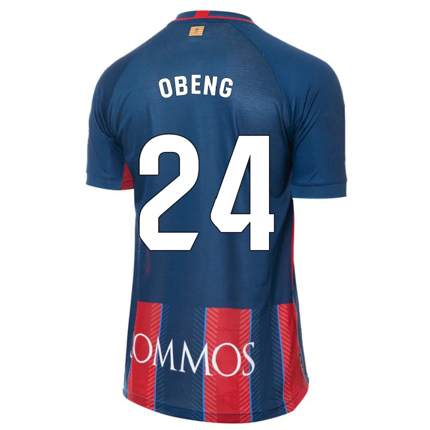 Niño Fútbol Camiseta Samuel Obeng #24 Armada 1ª Equipación 2023/24