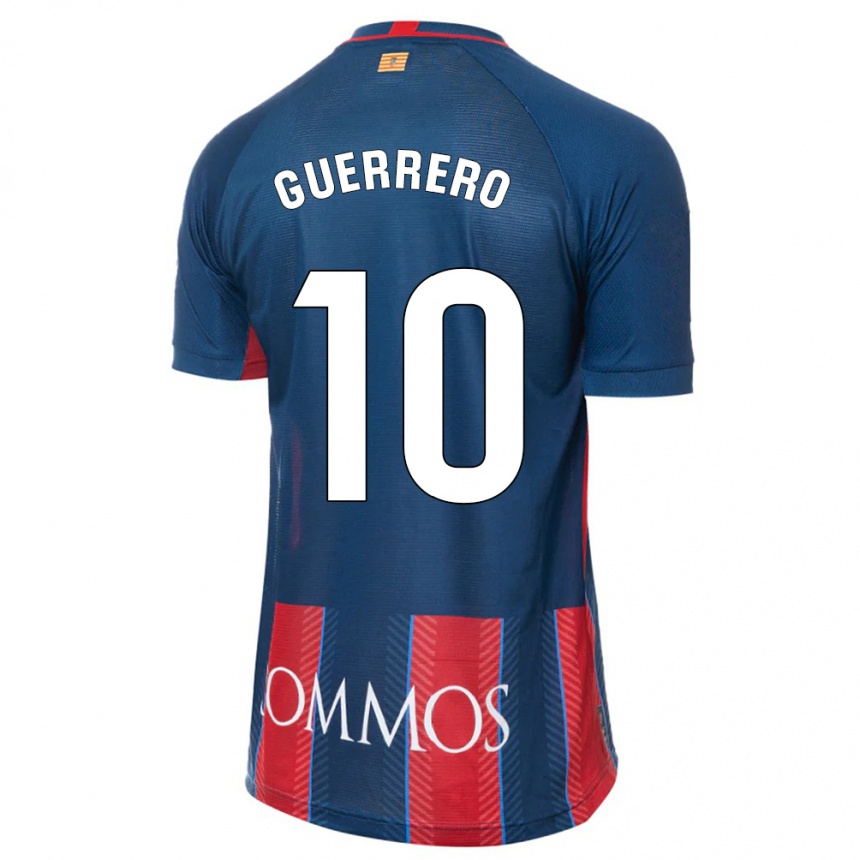 Niño Fútbol Camiseta Fernando Guerrero #10 Armada 1ª Equipación 2023/24