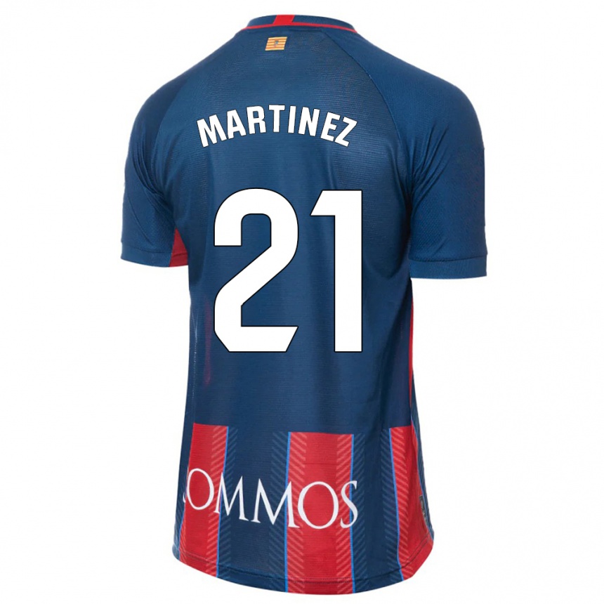 Niño Fútbol Camiseta Alejandra Martínez #21 Armada 1ª Equipación 2023/24