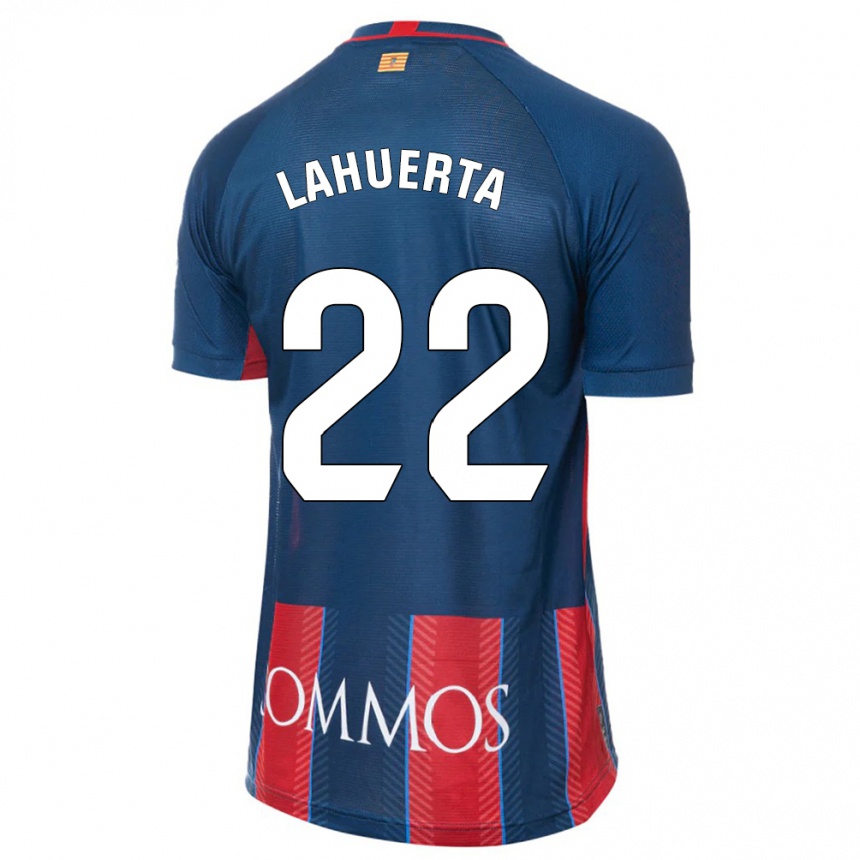 Niño Fútbol Camiseta Gema Lahuerta #22 Armada 1ª Equipación 2023/24