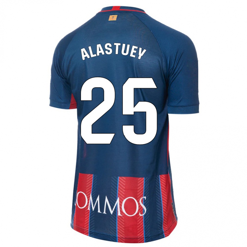 Niño Fútbol Camiseta Martina Alastuey #25 Armada 1ª Equipación 2023/24