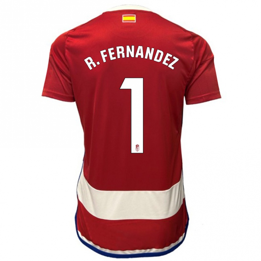 Niño Fútbol Camiseta Raúl Fernández #1 Rojo 1ª Equipación 2023/24