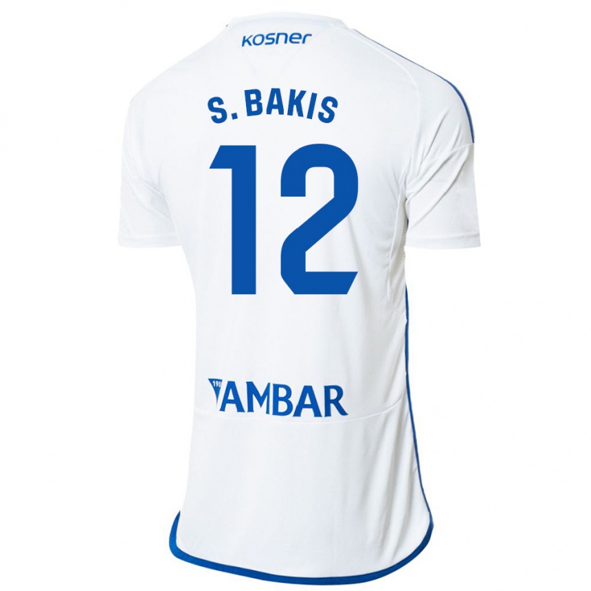 Niño Fútbol Camiseta Sinan Bakış #12 Blanco 1ª Equipación 2023/24