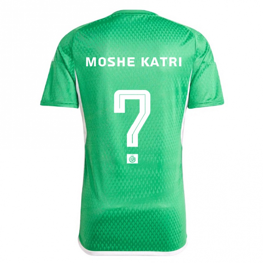 Niño Fútbol Camiseta Roy Moshe Katri #0 Blanco Azul 1ª Equipación 2023/24