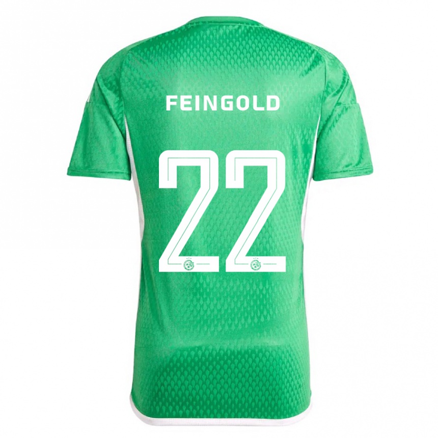 Niño Fútbol Camiseta Ilay Feingold #22 Blanco Azul 1ª Equipación 2023/24