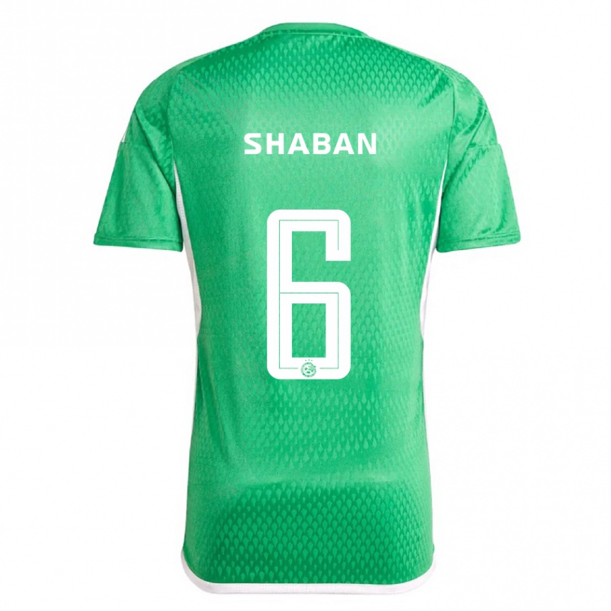 Niño Fútbol Camiseta Loay Shaban #6 Blanco Azul 1ª Equipación 2023/24