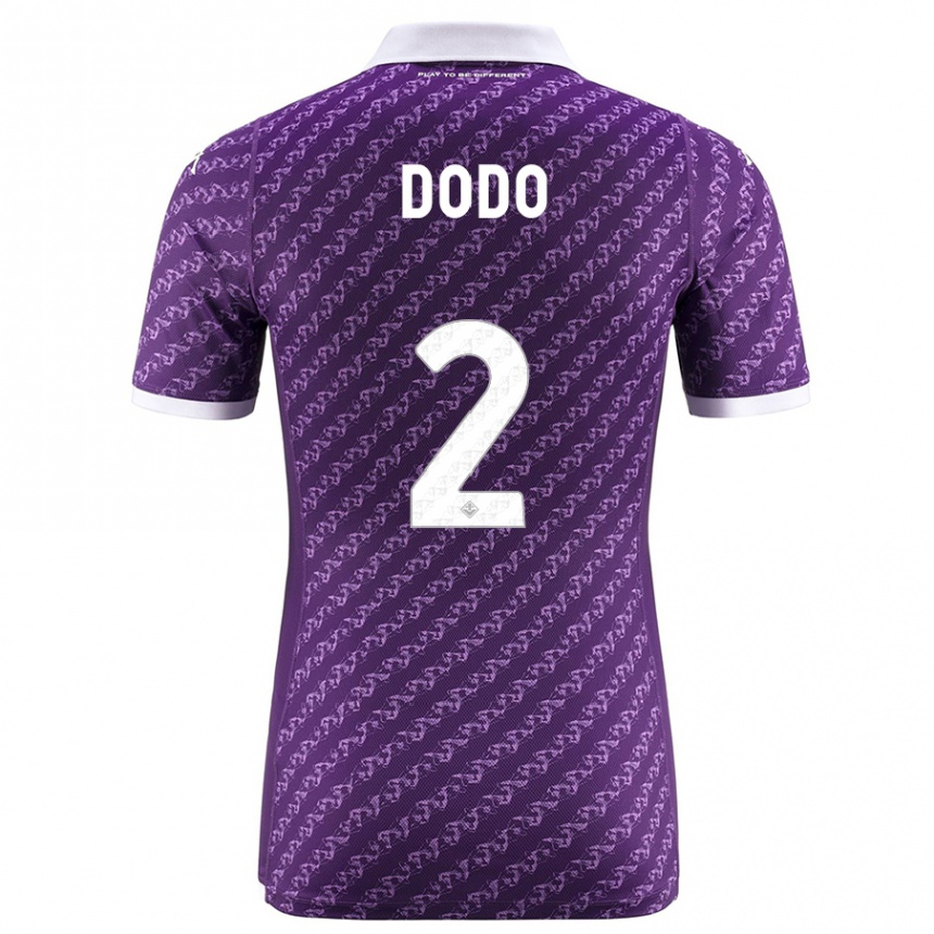 Niño Fútbol Camiseta Dodô #2 Violeta 1ª Equipación 2023/24