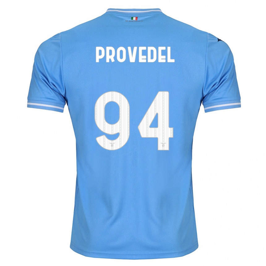 Niño Fútbol Camiseta Ivan Provedel #94 Azul 1ª Equipación 2023/24