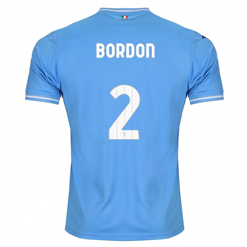 Niño Fútbol Camiseta Filipe Bordon #2 Azul 1ª Equipación 2023/24