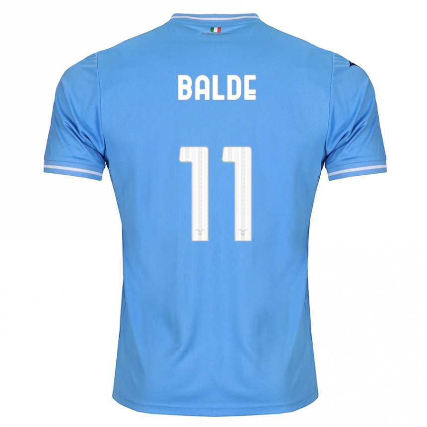 Niño Fútbol Camiseta Mahamadou Balde #11 Azul 1ª Equipación 2023/24