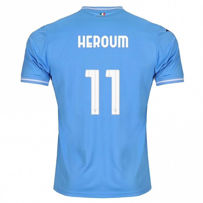 Niño Fútbol Camiseta Nora Heroum #11 Azul 1ª Equipación 2023/24