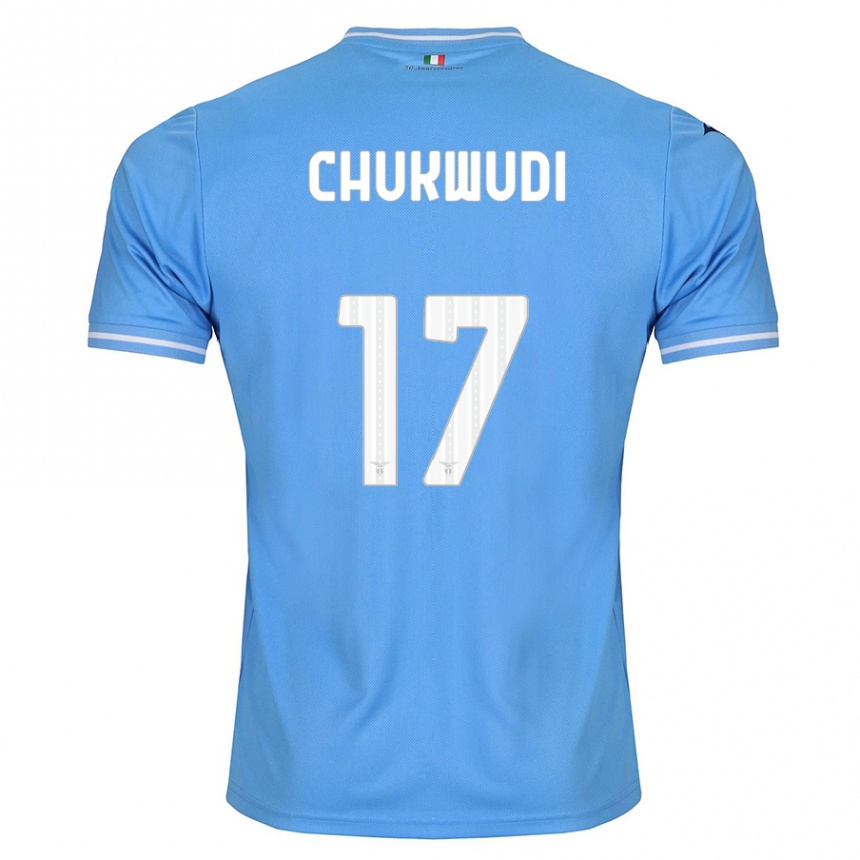 Niño Fútbol Camiseta Ogonna Franca Chukwudi #17 Azul 1ª Equipación 2023/24