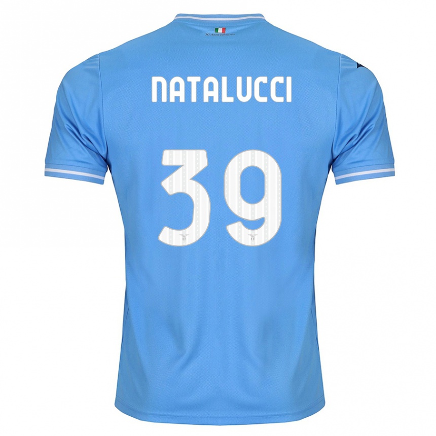 Niño Fútbol Camiseta Serena Natalucci #39 Azul 1ª Equipación 2023/24