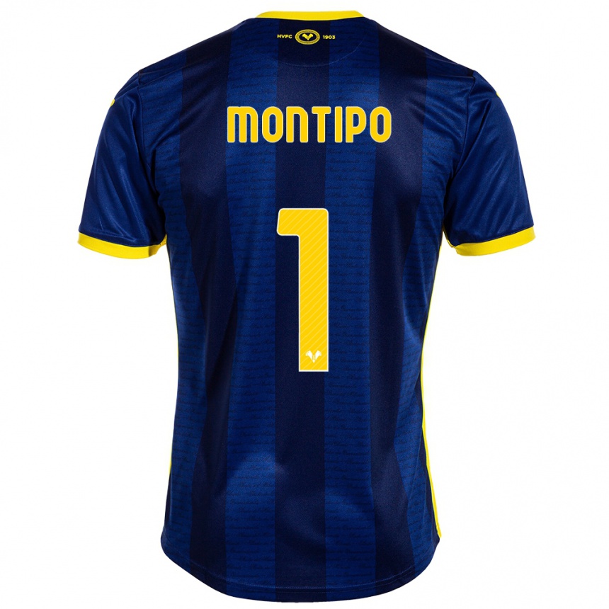 Niño Fútbol Camiseta Lorenzo Montipò #1 Armada 1ª Equipación 2023/24