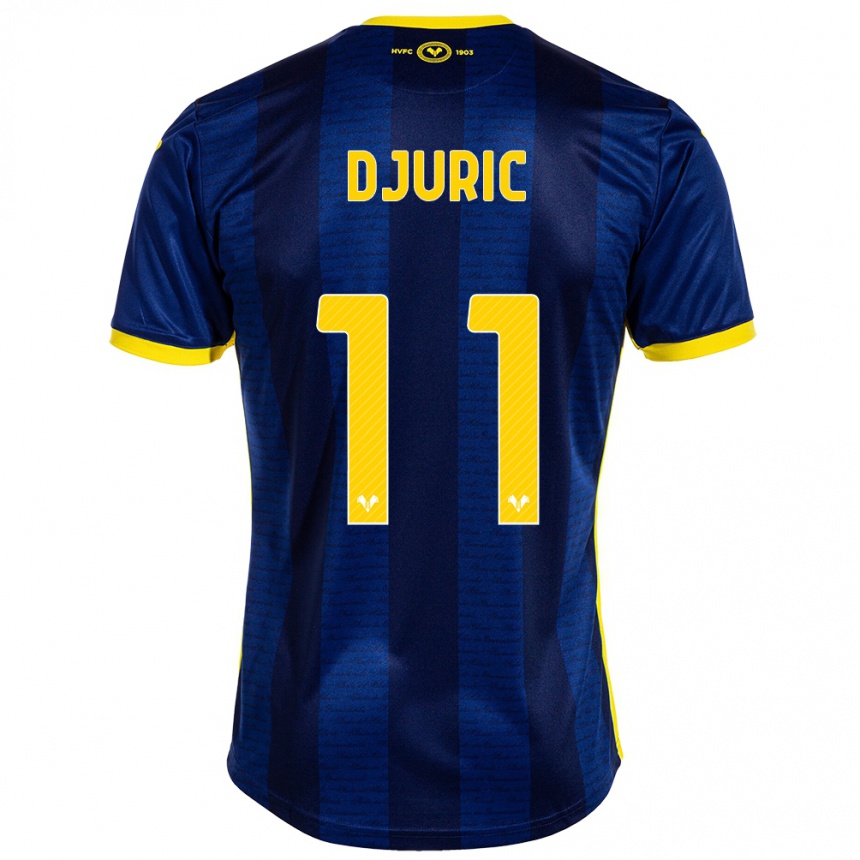 Niño Fútbol Camiseta Milan Djuric #11 Armada 1ª Equipación 2023/24