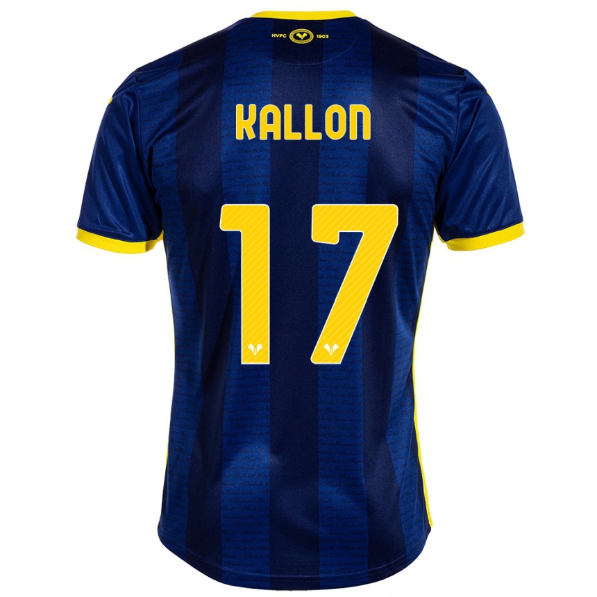 Niño Fútbol Camiseta Yayah Kallon #17 Armada 1ª Equipación 2023/24